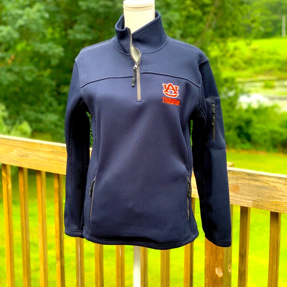 Auburn University 3/4 zip pullover size small